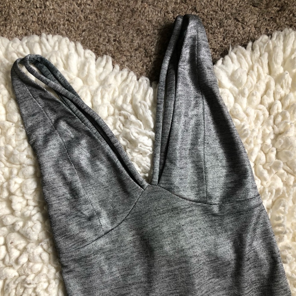 Silver cross cross bodysuit